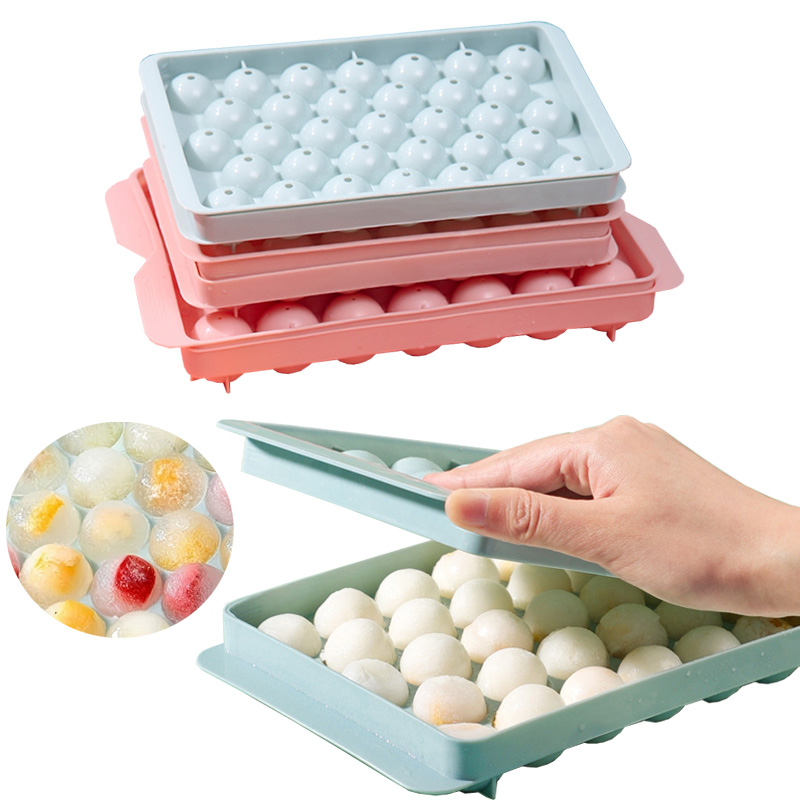 Kitchen Appliances Rack - Bandeja redonda para cubitos de hielo,