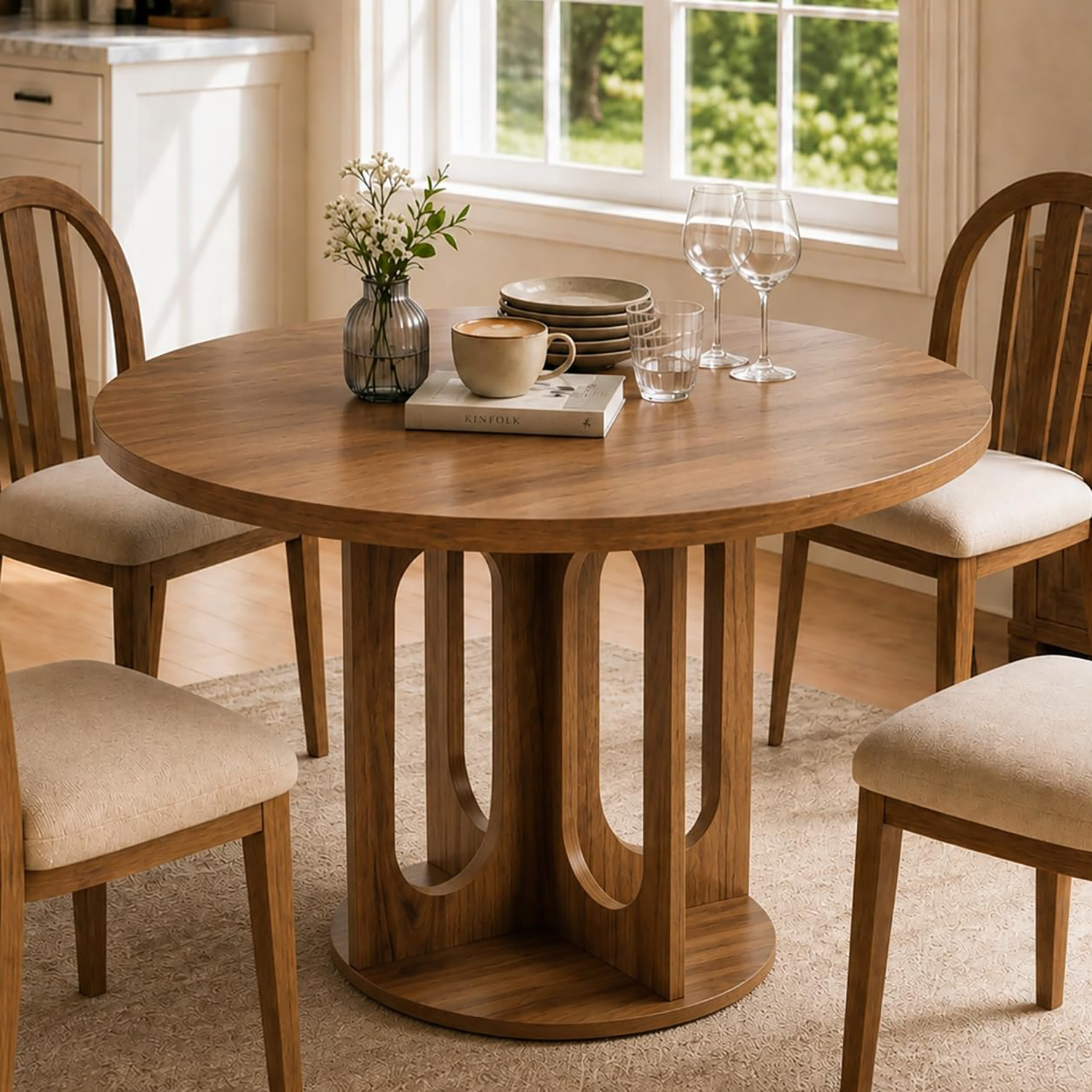 Kitchen Appliances Table - Mesa de Comedor Redonda de 47