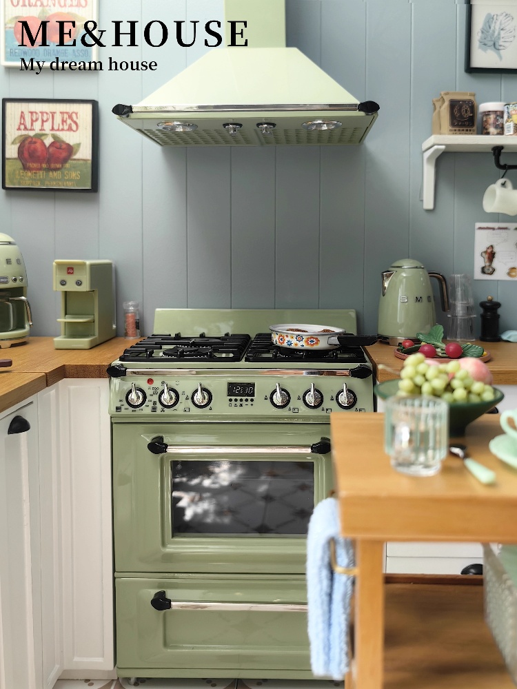 Kitchen Appliances Oven - Mini modelo de casa de muñecas