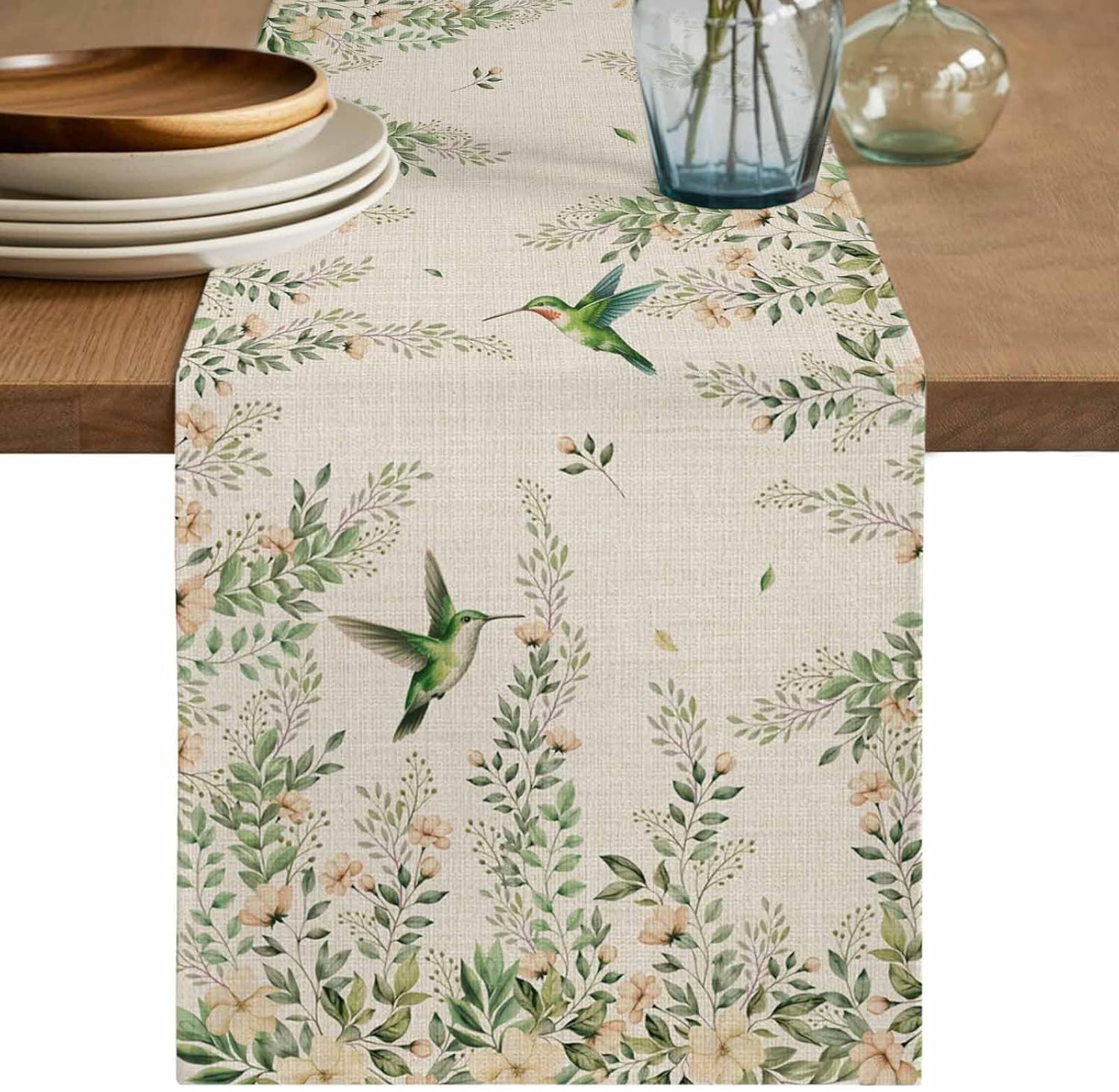 Kitchen Appliances Table - Camino de mesa de lino con