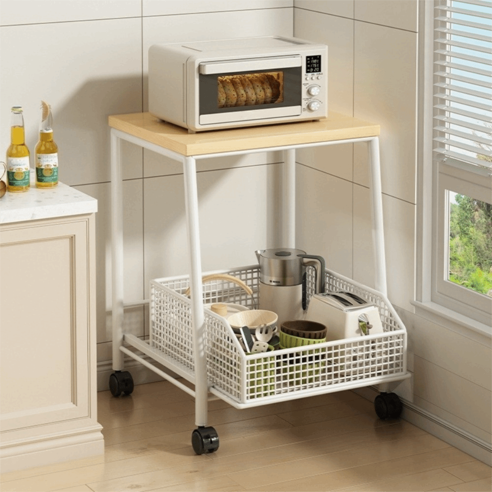Kitchen Appliances Countertop - Soporte para Microondas con Cajones, Ahorro