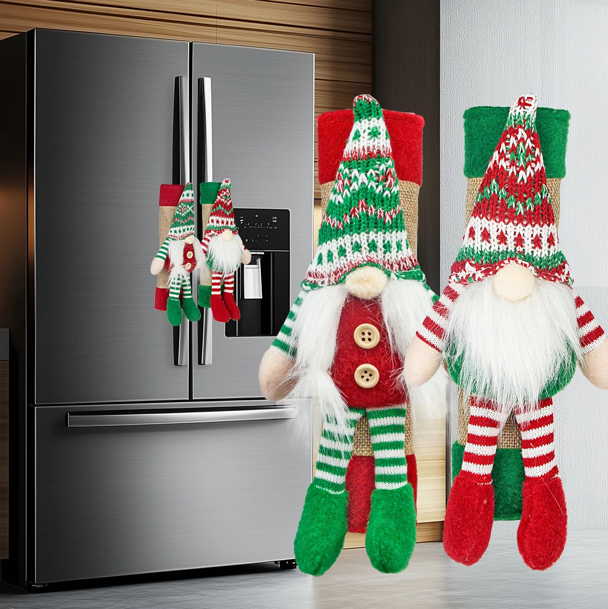 Kitchen Appliances Oven - Adorno navideño de Papá Noel sin