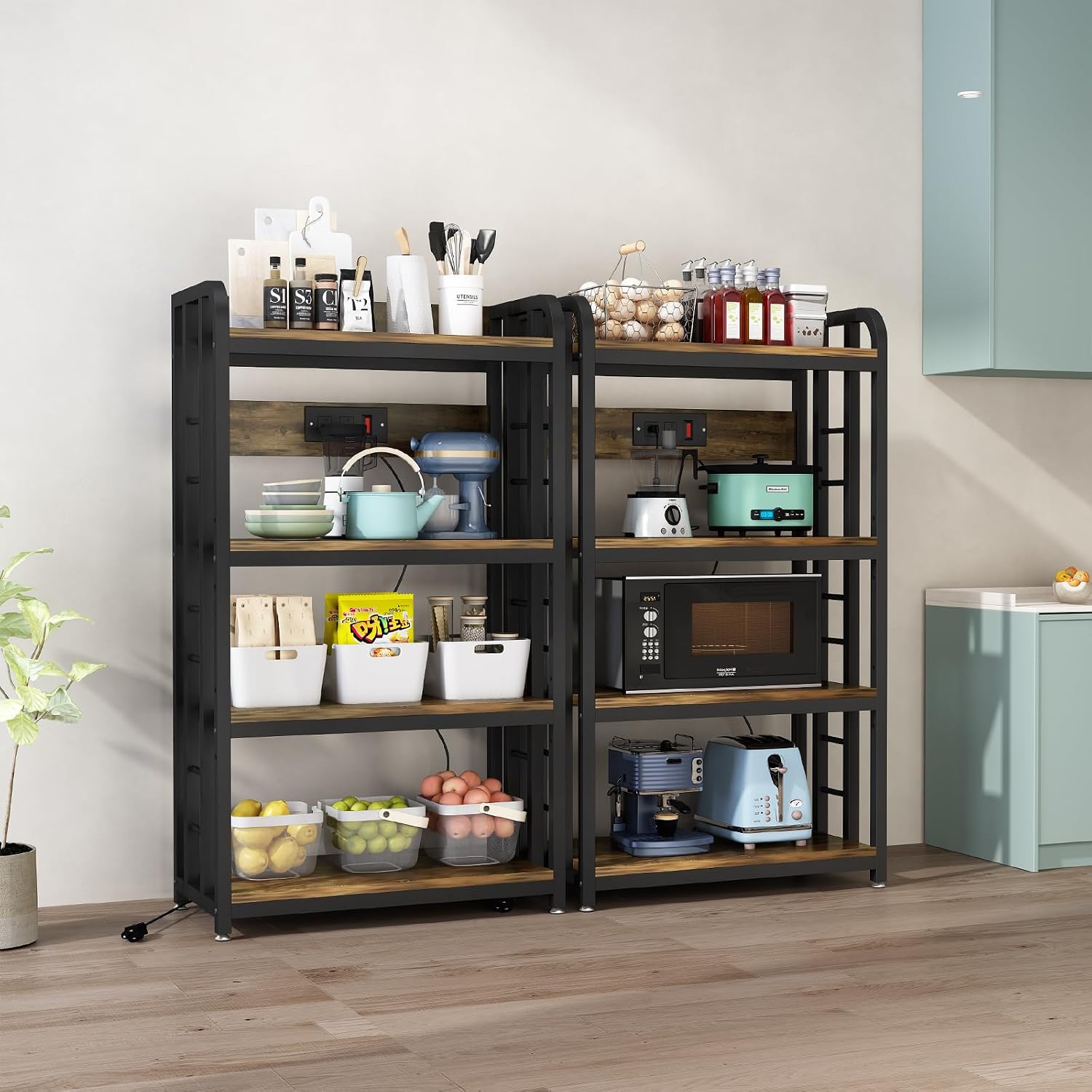 Estante de Cocina de 4 Niveles - Kitchen Appliances Countertop reseña y precio