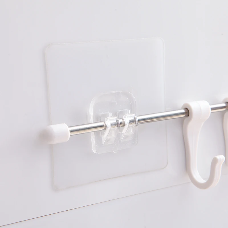 Ganchos autoadhesivos transpar - Kitchen Appliances Rack reseña y precio