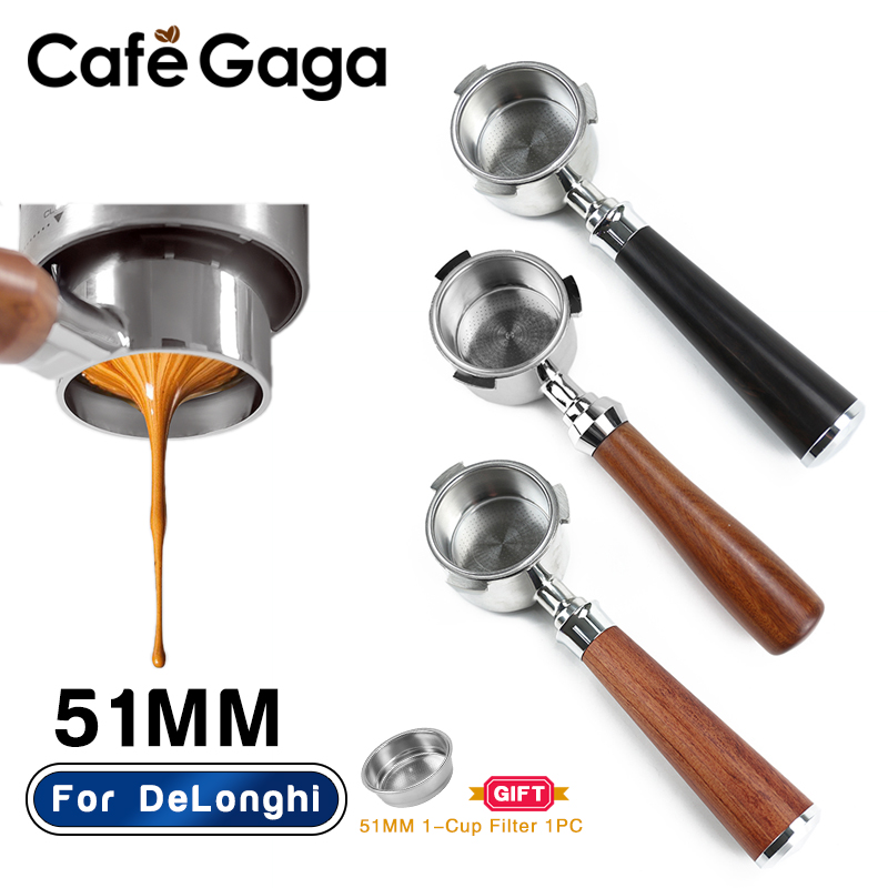 Portafiltro sin Fondo de 51 mm - Delonghi Espresso Dedica 685 reseña y precio