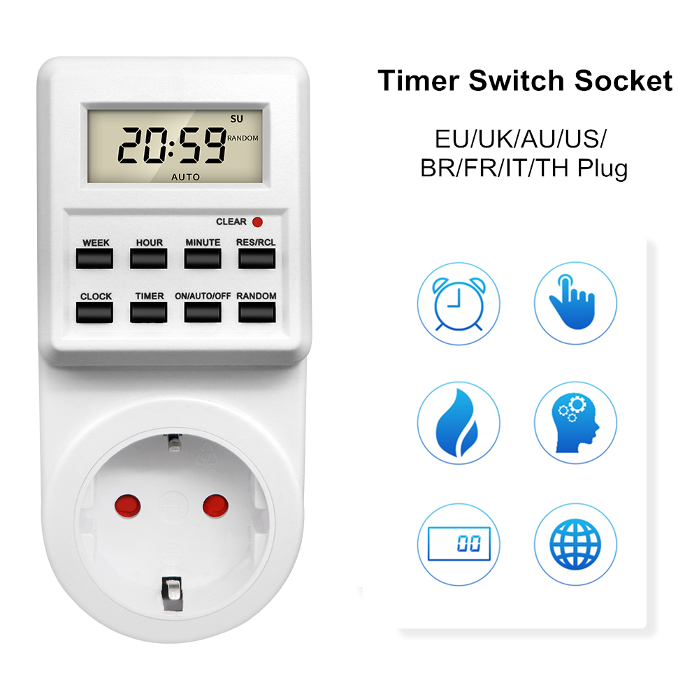 Enchufe Temporizador Digital E - Kitchen Appliances Uk reseña y precio