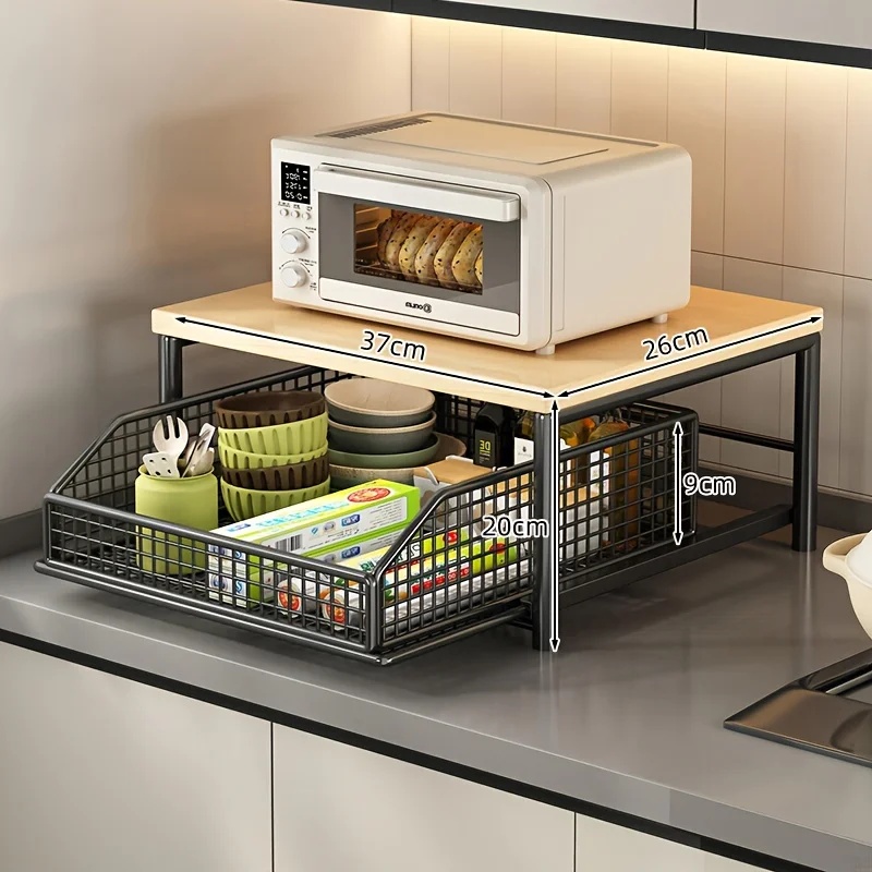 Estante Moderno para Microonda - Kitchen Appliances Countertop reseña y precio