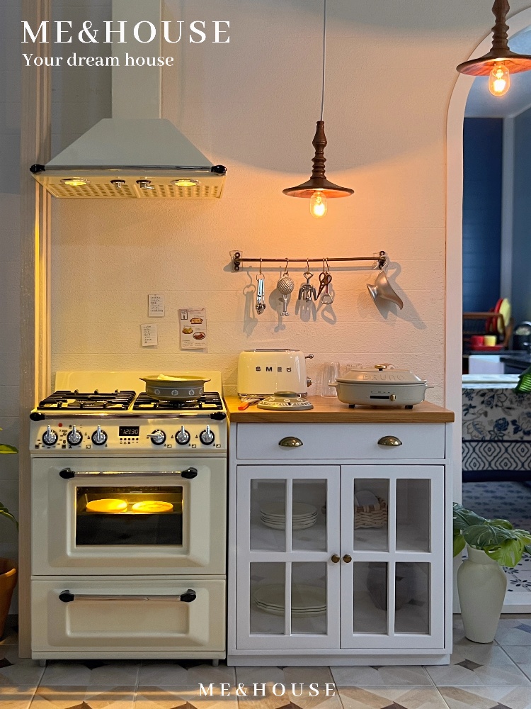 Mini modelo de casa de muñecas - Kitchen Appliances Oven reseña y precio