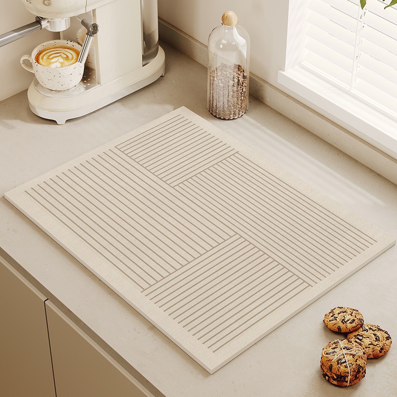 Tapete de Secado de Diatomita  - Kitchen Appliances White reseña y precio