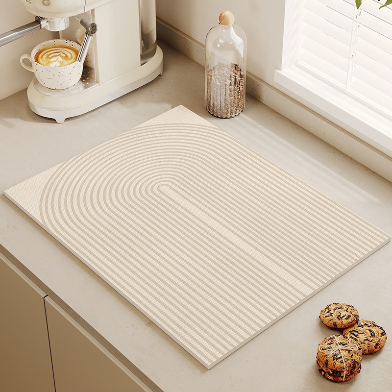 Tapete de Secado de Diatomita  - Kitchen Appliances White reseña y precio
