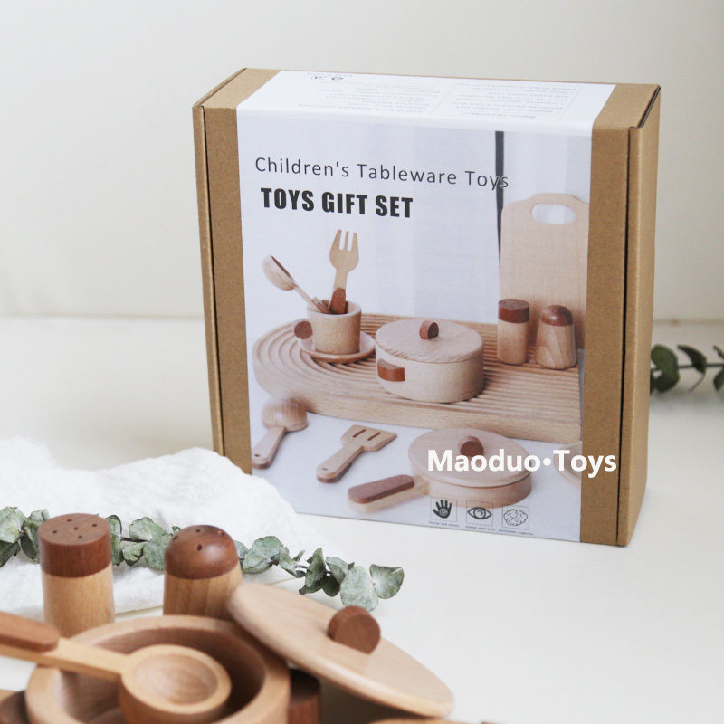 Juego de cocina de madera de h - Kitchen Appliances And Utensils reseña y precio