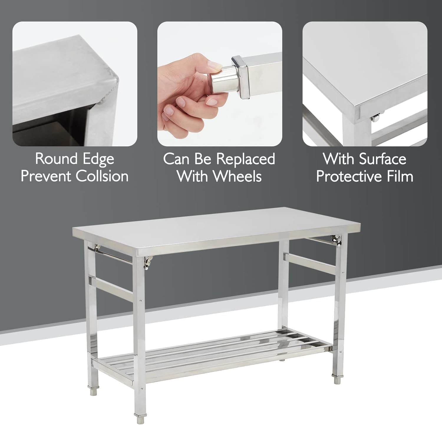 Mesa de Preparación Plegable d - Kitchen Appliances Table reseña y precio