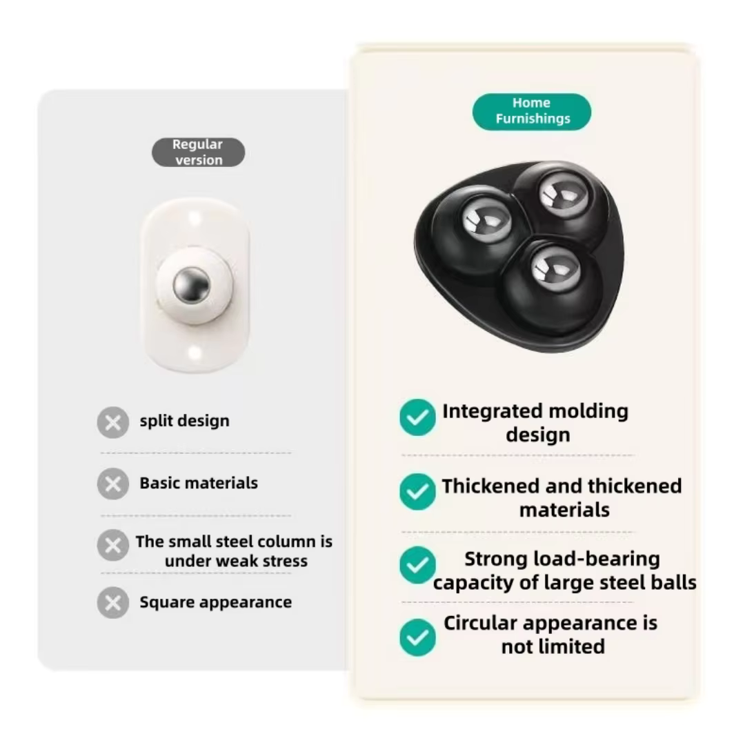 Ruedas autoadhesivas, 360 grad - Kitchen Appliances Countertop reseña y precio