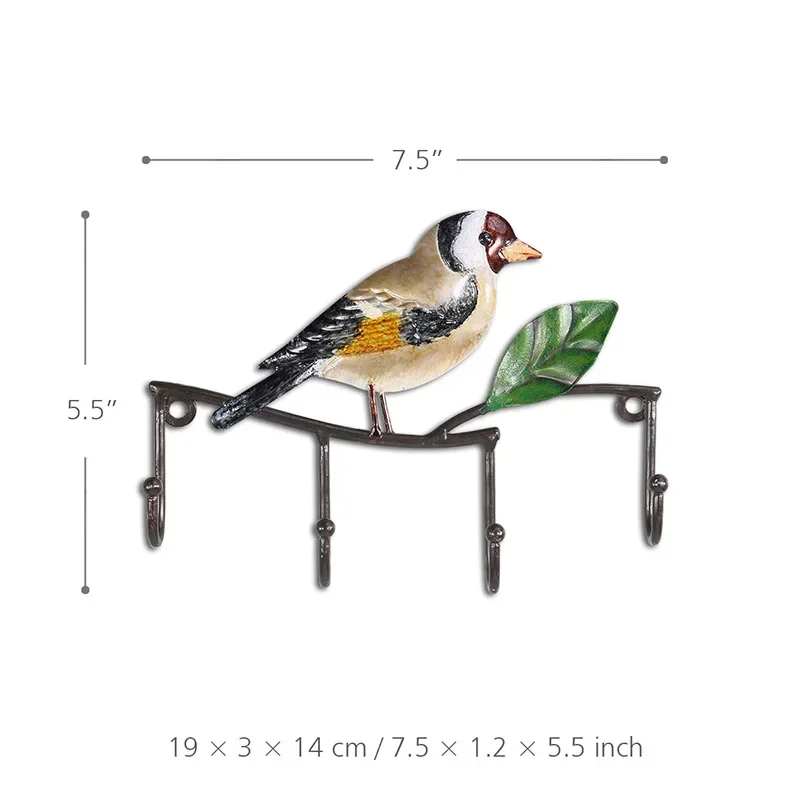 Colgador de pájaros de resina, - Kitchen Appliances Rack reseña y precio