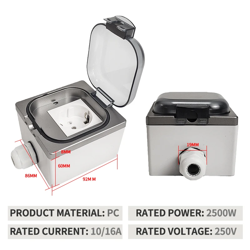 Caja de enchufe para exteriore - Kitchen Appliances Uk reseña y precio