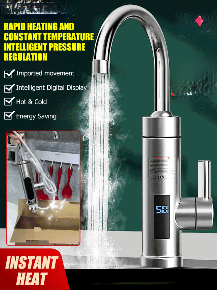 Grifo Eléctrico para Baño, Cal - Kitchen Appliances And Utensils reseña y precio