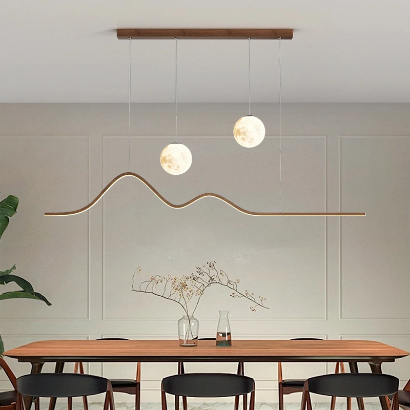 Lámpara colgante de madera LED - Kitchen Appliances Table reseña y precio