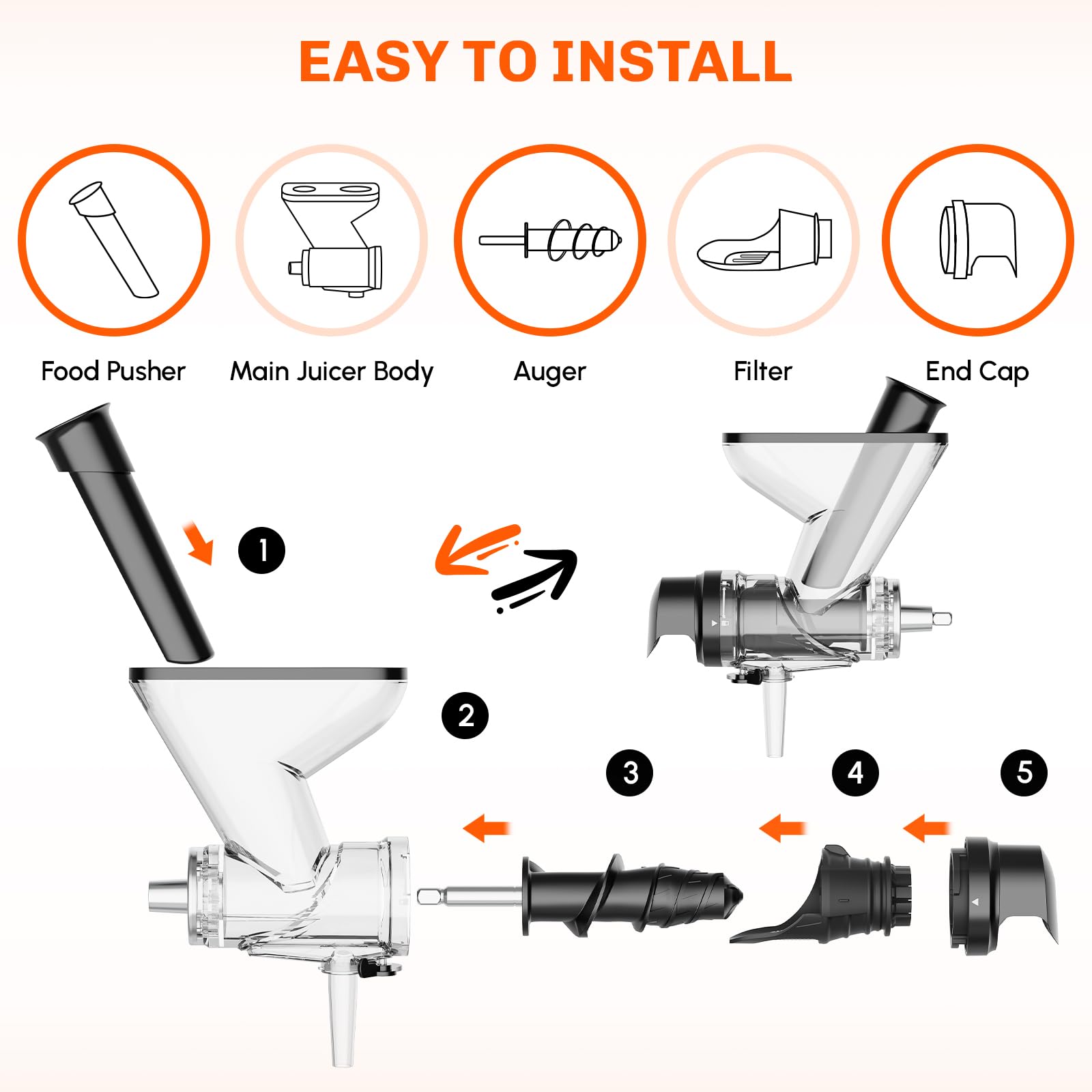 Accesorio de Exprimidor Mastic - Kitchen Appliances Germany reseña y precio
