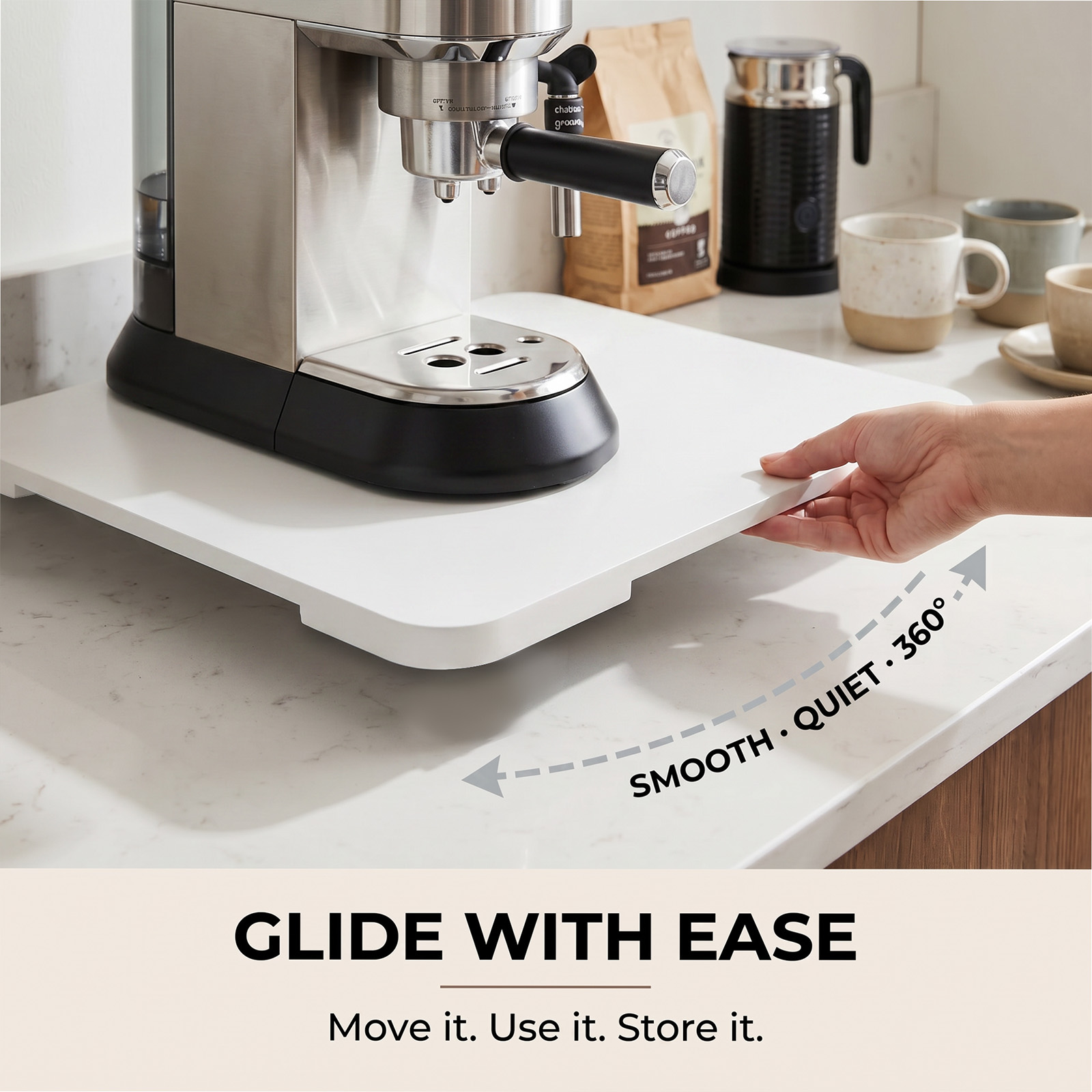 Bandeja Deslizante para Electr - Kitchen Appliances Countertop reseña y precio