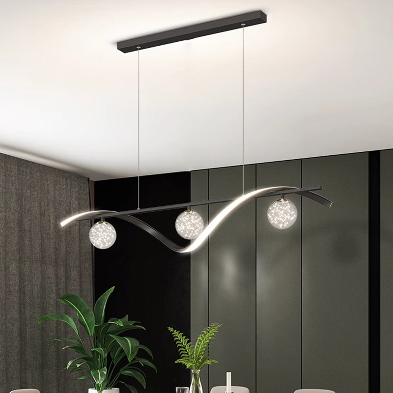 Lámparas colgantes Led minimal - Kitchen Appliances In White reseña y precio